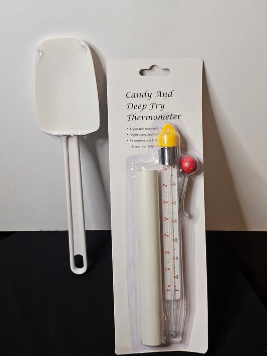 Candy Thermometer & Spatula Baking Set